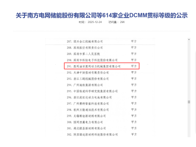 勝（shèng）動集團公司（sī）順利通過DCMM認證（zhèng）