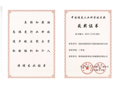 以技賦能拓市場 深耕融合促提（tí）升 &mdash;&mdash;聚焦勝動集團瓦斯利用技術斬獲行業大獎